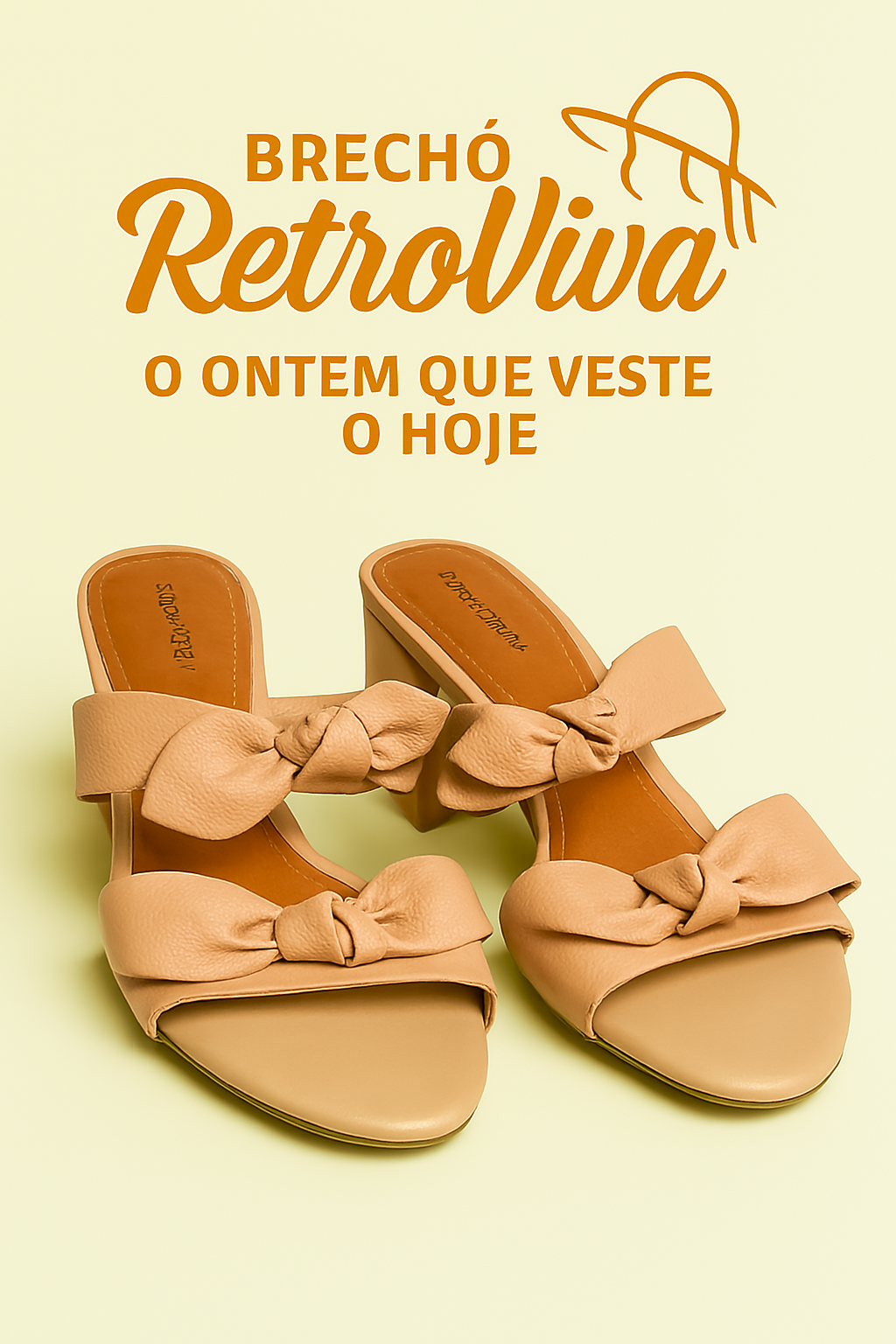 Sandália MyComfort Bege – Delicadeza e Conforto - Nr 38