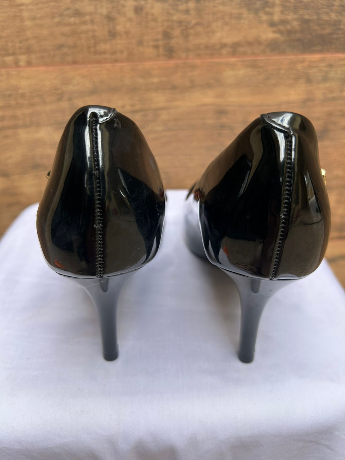 Scarpin Vizzano Preto Verniz – Clássico e Atemporal - Nr 38